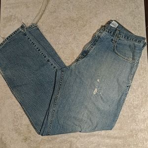 Vtg Levi Silvertab Distressed/destroyed 34/34 #115